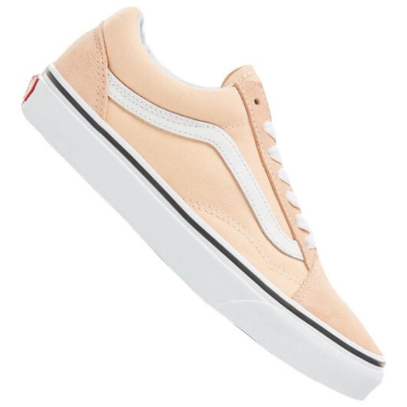 pastel orange vans